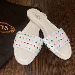 Multicolor gommino slides